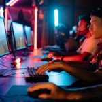 ESports Competitions - Men Gaming on Personal Computers